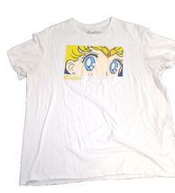 Sailor Moon Her Eyes Shirt Adult Size XL Short Sleeve Usagi Tsukino Grap... - $17.46