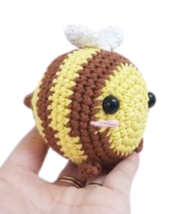 Kintted Bee Crochet Doll Gifts Birthday Gifts for Boys Girls - £31.96 GBP