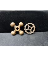 Lot of 2 Old Faucet Valve Wheel Handles SMALL Steampunk Repurpose  - €16,78 EUR