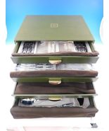 Arcantia Vendome Christofle Silverplate Flatware Set 12 Service 121 pcs ... - $217,422.89 MXN