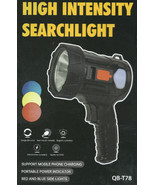 Hi Intensity LED Flashlight 2200 Lumens USB Rechargeable COB Searchlight... - $44.83