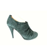 Steve Madden Gray Suede Leather High Heel Booties Shoes Women&#39;s 9.5 (SW1... - £19.11 GBP