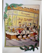Hand-signed and numbered Scrooge Xmas art print by Disney artist Patrick... - $138.37 CAD
