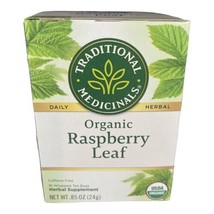 Traditional Medicinals Organic Raspberry Leaf Herbal Tea 16 ct Cramps Pregnancy - £8.26 GBP
