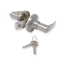 Mobile Home Lever Exterior Entry Lock, Stainless Steel - £23.49 GBP