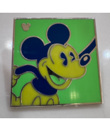 Disney Mickey Mouse Neon Square Series Green Pin 2010 - $12.08 CAD