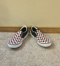 Vans Off The Wall White/Red/Black Checkered Slip-on Shoes, UNISEX - Size... - $13.86