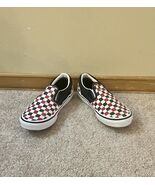 Vans Off The Wall White/Red/Black Checkered Slip-on Shoes, UNISEX - Size... - $13.86