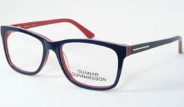 Gunnar Gunnarsson GUN4894 Colores 1 Azul/Rojo Gafas Marco 53-17-140mm - £59.19 GBP