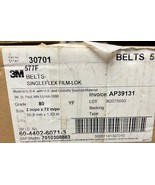 3M Cloth Belt 577F, 80 YF-weight, 2 in x 72 in, Film-lok, Single-f (Case... - £206.13 GBP