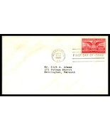 1949 US FDC Cover - SC# C40 6 cent Air Mail, Alexandria, Virginia P18 - £2.21 GBP