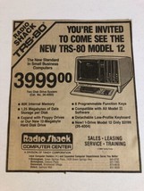 1980s Radio Shack Computer Center Vintage Print Ad Advertisement pa16 - £6.10 GBP