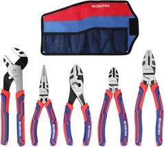 Workpro Pliers Set, Premium Cr-V Construction, Includes 6 Inch, For Basi... - $44.94