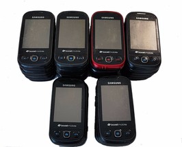 27 Lot Samsung Seek SPH-M350 CDMA Android Boost Mobile Smartphone Used Black Red - £140.08 GBP
