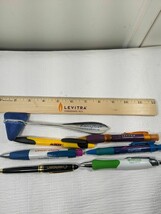 Pharmaceutical drug promo rep pen ruler hammer SET Altace Amitiza Levitr... - £24.75 GBP