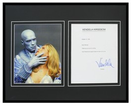 Vendela Kirsebom Signed Framed 16x20 Typed 1994 Letter + Photo Display Batman - £118.69 GBP