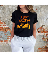 Happy Camper T-Shirt for Outdoor Enthusiasts Unisex Jersey Short Sleeve Tee - £16.39 GBP+