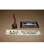 OEM 76 Buick Electra DOOR COURTESY LIGHT WIRE HARNESS PIGTAIL CONNECTOR - $41.69 CAD