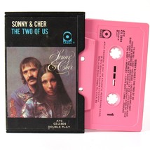 Sonny &amp; Cher The Two of Us Slipcase Double-Play Cassette ATCO 1972 - £22.02 GBP