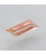 Sunstone Oregon Copper Shiller Precision Faceted Parallelogram 15x5mm 1.... - £31.79 GBP