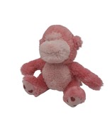 Coby Pink Monkey Russ Berrie Plush Stuffed Animal Toy Hearts Love Valentine - £5.59 GBP