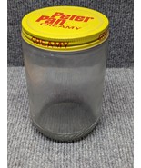 Vintage 1970s Peter Pan Crunchy Peanut Butter Jar Red - ONE JAR - $6.92