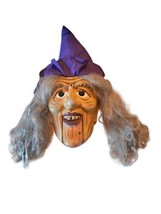 Gemmy Halloween Witch Greeter Animated Eyes Lights Up Sings Evil Ways  WORKS! - £18.33 GBP