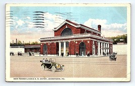 Johnstown Pennsylvania Railroad Depot Postcard - £3.98 GBP