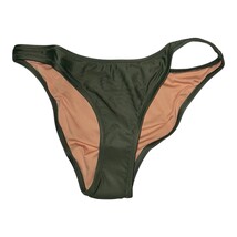 J Crew Heritage 1989 High Leg Bikini Swim Bottom Womens Small Cool Cypru... - $17.45