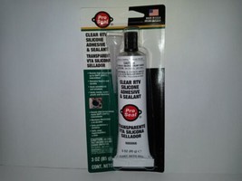 Silicone CLEAR RTV Pro Seal 3 oz. ADHESIVE &amp; SELLADOR Gasket N80066 USA - $12.18 CAD