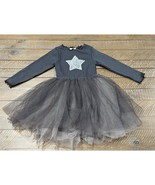 Petite Hailey Toddler Star Tulle Dress Charcoal - Size 2 - $41.14