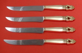 Royal Danish by International Sterling Silver Steak Knife Set Texas Sized Custom - £224.33 GBP