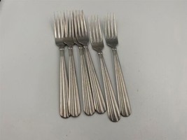 Set of 6 Oneida Stainless Steel UNITY Dinner / Place Forks - £35.25 GBP
