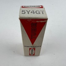 Raytheon Electronic Vacuum Tube Model 5Y4GT Vintage Untested #1 - £11.60 GBP