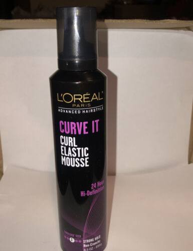 L’ORÉAL Paris Curve It Curl Elastic Mousse Strong Hold 8.3 Ounce  - $7.95