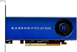 New Graphics Card Amd Radeon Pro Wx 3200 4Gb Gddr5 For Desktop Ipc Server - $253.99