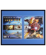 Iron Man 2008 Playstation 3 PS3 Sega Framed 16x20 ORIGINAL Advertising D... - £62.12 GBP