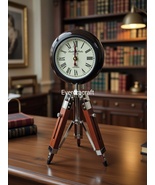 Tripod clock with adjustable stand for home and office decore - $115.00