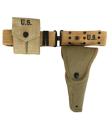 M1936 Canvas Pistol Belt with M1911 Canvas Colt Holster and Colt Magazin... - $720.27 MXN