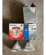 Lot Of 5 Sylvania Philips Ushio PAR38 Flood Capsylite  Light Bulb - $29.70