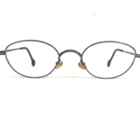 Vintage La Eyeworks Brille Rahmen MAUDE 415 Matt Lila Rund 48-20-130 - $64.89