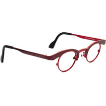 Theo Women&#39;s Eyeglasses 311 Pure Titanium Burgundy Round Frame 37[]17 140 - £306.70 GBP