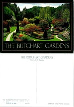 Canada British Columbia Victoria Butchart Gardens Sunken Garden VTG Postcard - £7.51 GBP