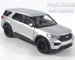 4.75 Inch 2023 Ford Explorer 1/42 Scale Diecast Model by Welly - SILVER - $16.82