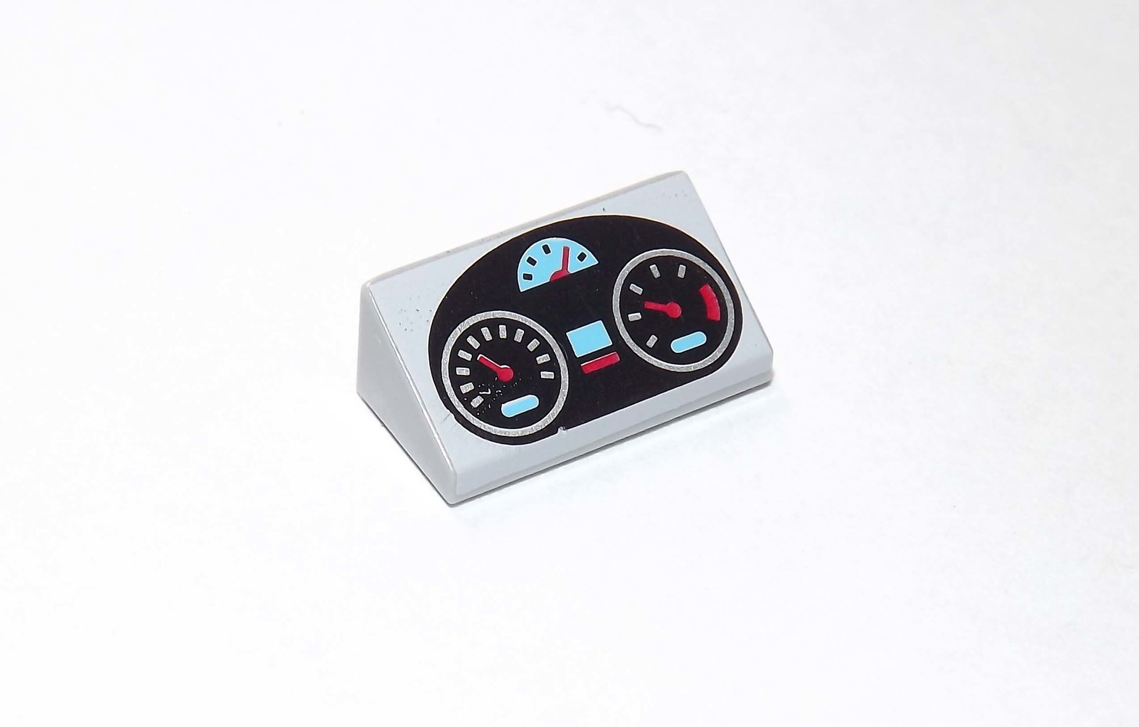 Speedometer Toy Building Toy speedometer Grey Blue Car Vehicle Control Panel 2X1 piece ...