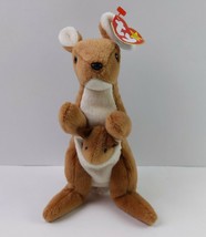 TY Beanie Baby Collection- 1996 &quot;Pouch&quot; Kangaroo &amp; Joey - £89.95 GBP