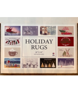 HOLIDAY RUGS Christmas Door Mats indoor Entrance Nonslip  20 x 30 DALYN ... - £27.64 GBP