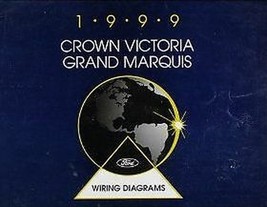 1999 Ford Corona Victoria &amp; Mercury Grande Marquis Elettrico Cablaggi Manuale - £39.07 GBP