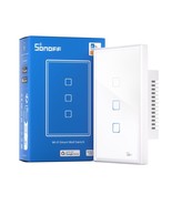 Sonoff Tx Wifi Smart Light Switch, 2 Point 4Ghz Wi-Fi Touch, No Hub Needed. - $726.86 MXN