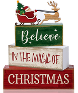 4 Pcs Christmas Table Decoration Wooden Santa Claus Decor Christmas Tier... - €18,06 EUR 4 Pcs Christmas Table Decoration Wooden Santa Claus Decor Christmas Tier... - €18,06 EUR